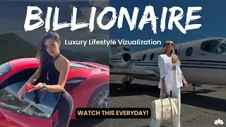 Billionaire Lifestyle Visualization 2024 | Luxury Lifestyle Motivation 