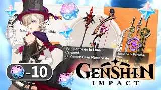 ODIO EL BANNER DE ARMAS! VOY POR EL ARCO DE LYNEY? - GENSHIN IMPACT