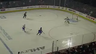 Thomas Harley of Central Division scores vs. Atlantic Division in 2023 AHL All-Star Challenge 2/6/23