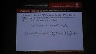 QPL2017 -  John van de Wetering. Quantum theory is a quasi-stochastic process theory