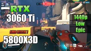 Overwatch 2 | RTX 3060 Ti | R7 5800x3D | Low | Epic | 1440p
