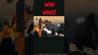 The battle of the Upgraded Controlled Speakerman Titan and the Upgraded TvMan Titan. Who will win?