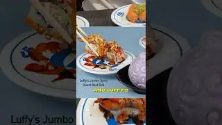 EATING LUFFY’s MEAT at Kura Revolving Sushi! 