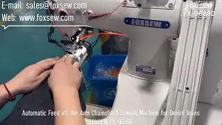 Automatic Feed off the Arm Chainstitch Sewing Machine for Denim Jeans