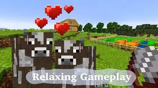 Animal Farm 🐮 - Minecraft - Relaxing Peaceful Gameplay [No Commentary]