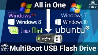 How to Create a Multiboot USB Flash Drive On Windows 10 | Make All in One Multiboot USB Flash Drive