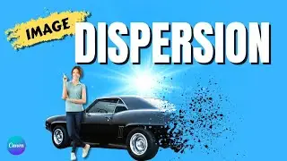 Dispersion Effect in Canva | Canva Tutorial
