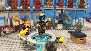 LEGO Iron Man Suit Changes in Stop Motion