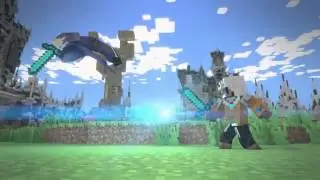 Minecraft    Анимация   голодные игры