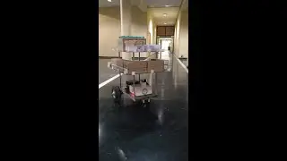 SEVAK, a mobile guided vehicle