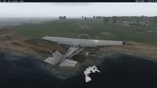 Landing in Inisheer aerodrome during Lorenzo