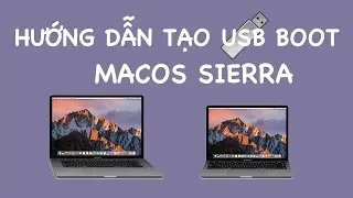 Hướng dẫn tạo USB boot cài macOS Sierra