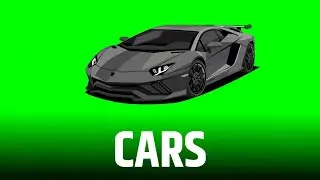 10 BEST CARS | GREEN SCREEN