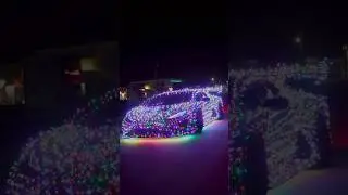 Christmas Tree Decoration Car Lamborghini Huracan #lowglow  #lamborghini #huracan #ledlights