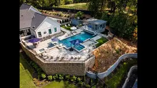 Elegant Modern Swimming Pool at Iron Mountain | Outdoor Living at Its Finest