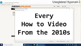 YouTube Tutorials Back in My Day