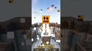 Ela funciona tanto na versão java e bedrock! A farm de creeper mais facil do mundo.