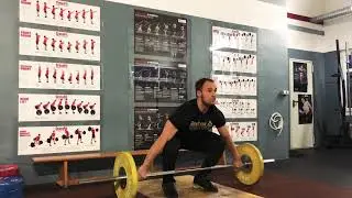 Snatch Pull w/ slow eccentric