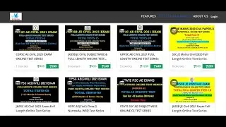 UPPSC AE Civil 2021 Exam Comprehensive Online Test Series|Full Length Test Paper -5|Paper-1|Live