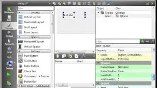 C   Qt 14   QLabel and QT Designer