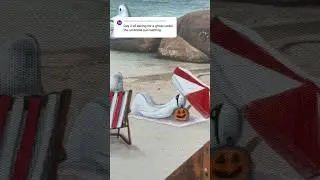 🏖️ 👻 ghosts at the beach 