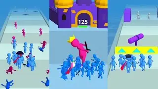 Join Clash 3D Walkthrough Gameplay-Level 56 to 70(Android & iOS)|#joinclash3d,#games,#gaming