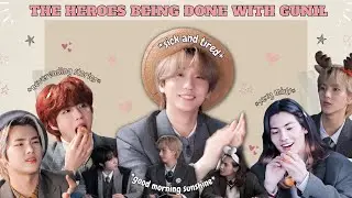 Xdinary Heroes being done with Gunil