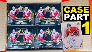 $4000 CASE! - 2021-22 SP Authentic Hobby Hockey 16 Box Case Part 1