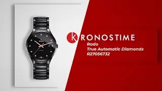Rado True Automatic Diamonds R27056732 (01.763.0056.3.073) обзор часов - KronosTime.RU