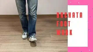 Bachata side twist footwork