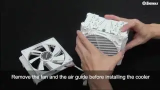 ENERMAX ETS T50 AXE Air CPU Cooler Installation guide