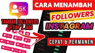 CARA MENAMBAH FOLLOWERS INSTAGRAM GRATIS | TANPA APLIKASI