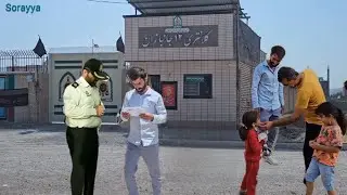 Amirag meets with the thieves at the police station.