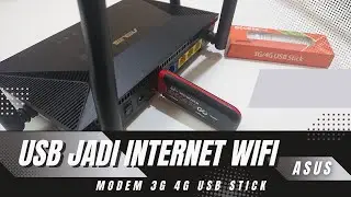 Cara Membuat Internet Wifi ASUS AX1800 RT AX53U