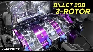 Building the best Mazda 20B street response rotary engine | fullBOOST