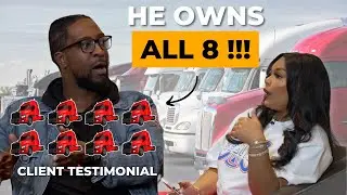 How To Make $54,000 Per Week Passively With A Trucking Business | Female Trucker Teaches Client