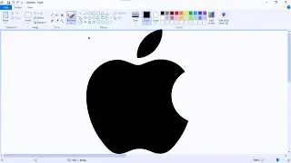 Create the Apple Logo in MS Paint: WOW!