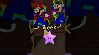 I DREW THE SUPER MARIO BROS in Roblox.. 