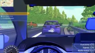 Autobahn Police Simulator 1# | Первое задержание!