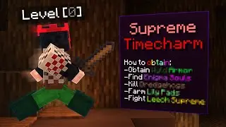 The QUEST for Minecraft's SUPREME Timecharm! (Hypixel Skyblock)