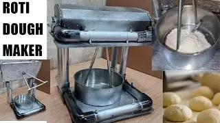 How to Make Atta maker || Atta maker kese bnaye || Dough maker! #attamachine #diy #doughmaker
