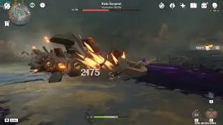 "Do you want Klee?" solo gameplay vs Ruin Serpent