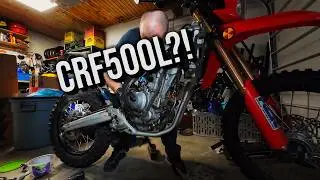 CRF500L Build Ep.1 – Building the CRF Honda Never Made