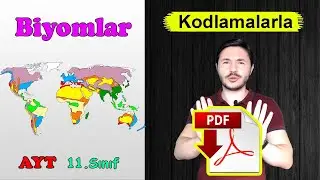 BİYOMLAR harita   , Ayt coğrafya 11.sınıf 1.ünite konu anlatımı biyoçeşitlilik Yks 2022 (PDF)