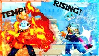 Magma🔥/Frozone🧊 POWER! (Roblox Fruit Battlegrounds)