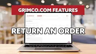 Grimco.com Account Features - Returns Feature