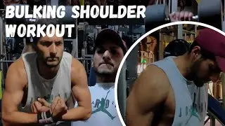 Bulking workout in Ramadan | Full shoulder workout | Motivational video