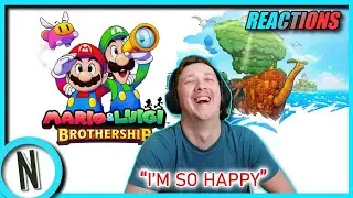 Mario & Luigi Brothership Trailer REACTION!