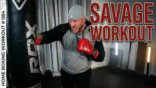 The Ultimate Savage Punching Bag Boxing Workouts for stamina | No talking