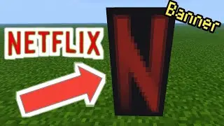 Minecraft | How to make a NETFLIX Banner. (Tutorial)